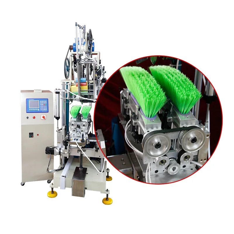 Bamboo Toothbrush Making Machine Broom/toilet Brush/comb Brush High Speed Drilling And Tufting Machine For Making Brooms