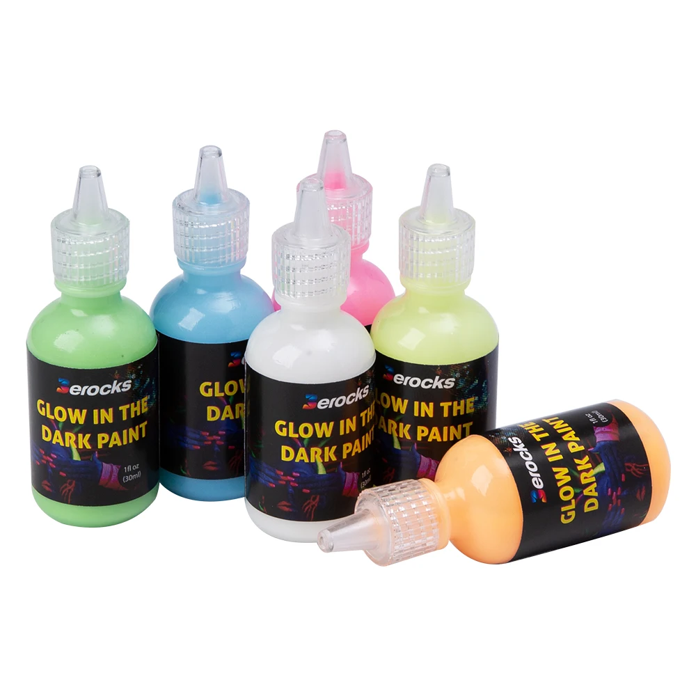 High Brightness Glow In The Dark Luminous Paint Pigment, Glow Paint Pigment