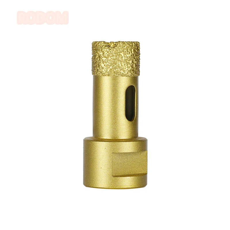
RODOM 6mm Vacuum Brazed Concrete Marble Granite Diamond Core Drill Bits 