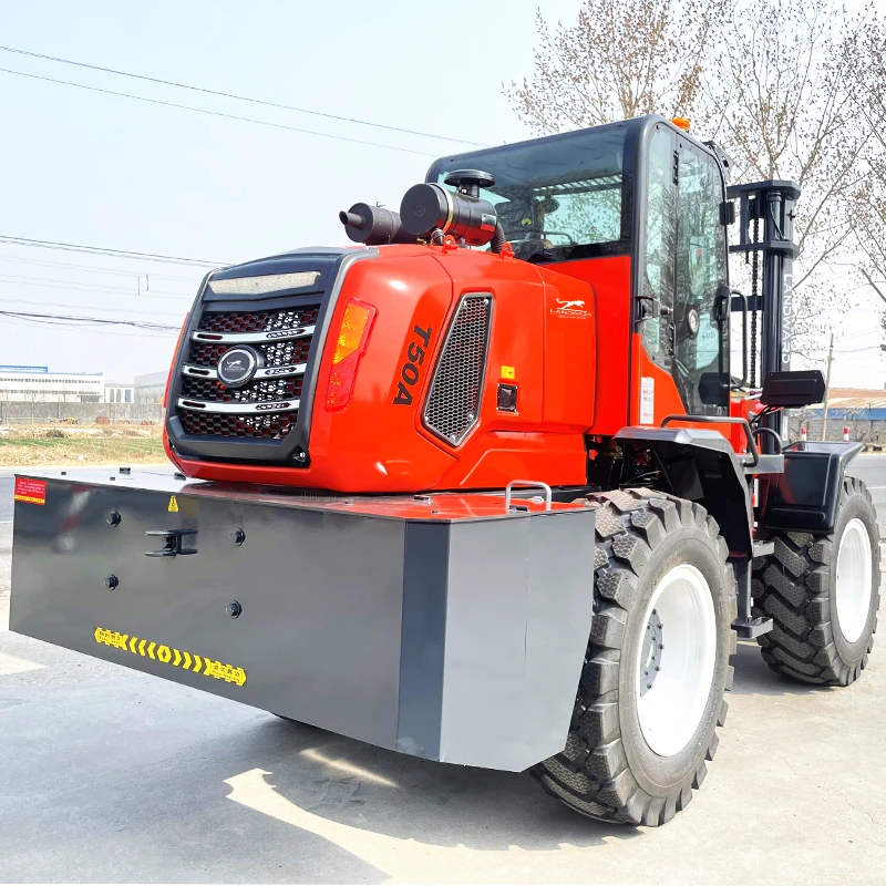 Cheap Fast Delivery All-Terrain Off-Road Forklift 3 Tons 4 Tons 5 Tons Multi-Purpose Off-Road Forklift Farm Building Export