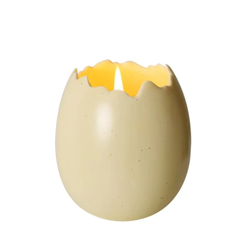 Egg Shape Ceramic Candle Jars