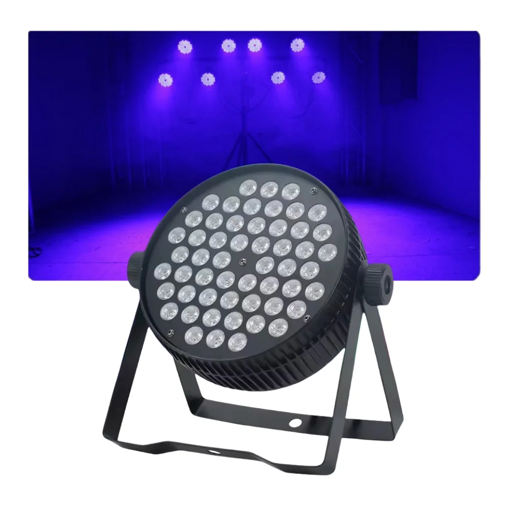 Night cub Свадебная вечеринка алюминиевая плоская панель dj stage 54*3 Вт 54x3 rgb 3 в 1 тонкая Светодиодная
