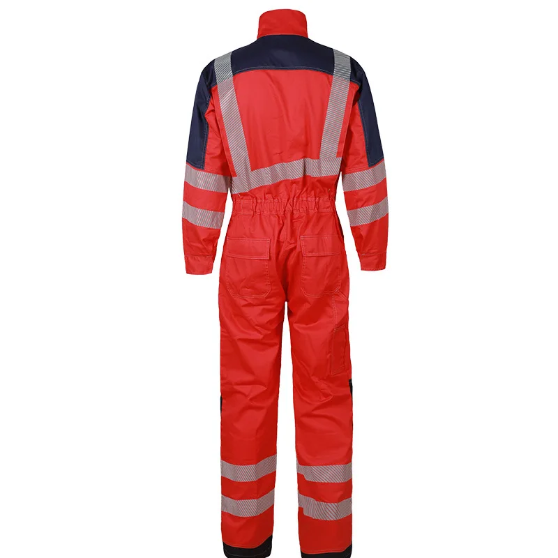 Wholesale  Flame Resistant Welder FRC Fireproof Safety Industrial Fire Retardant Mining FR coverall For Oil And Gas