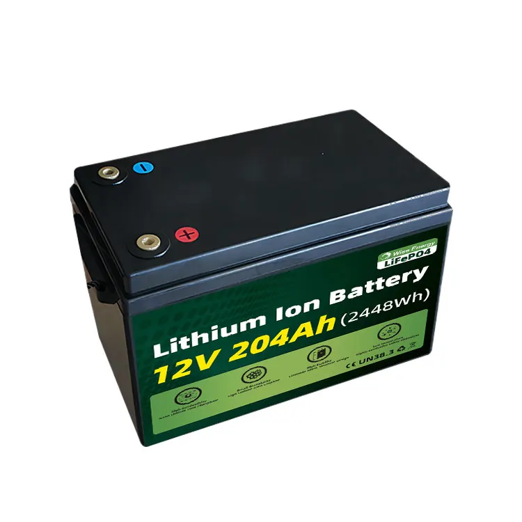 24V 48V Batterie 100Ah 200Ah литий-ионный Аккумулятор Lifepo4 для солнечной системы питания