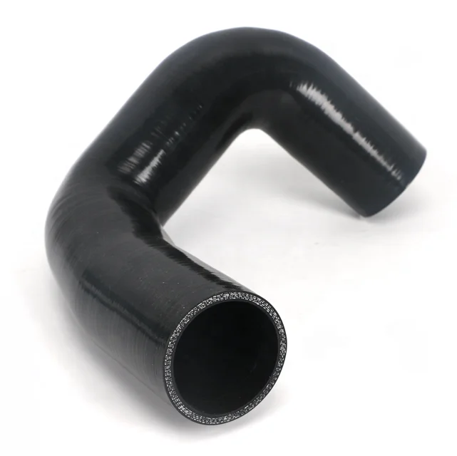 
High performance auto elbow silicone hose black 4 ply reinforced custom silicone water hose with good price 