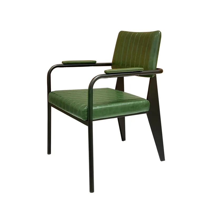 Wholesale Fast Food Modern Wooden Leather Fabric Restaurant Furniture Upholstery Dining Chair and Table Set