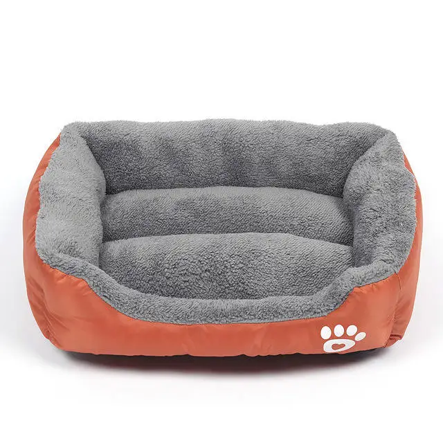 Wholesale Custom Breathable Dog Sofa Bed Dual Non-slip botfom Use Double Sided Dog Nest Large Rectangle Pet Cat Beds