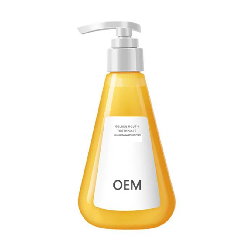 Golden Factor Brighten Golden Fragrance Whitening Teeth Oral Refreshing Breath Golden Fragrant Toothpaste