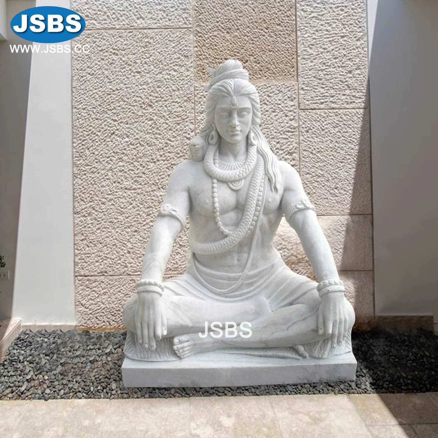 Carving Antique Indian God Stone Statue Of Shiva