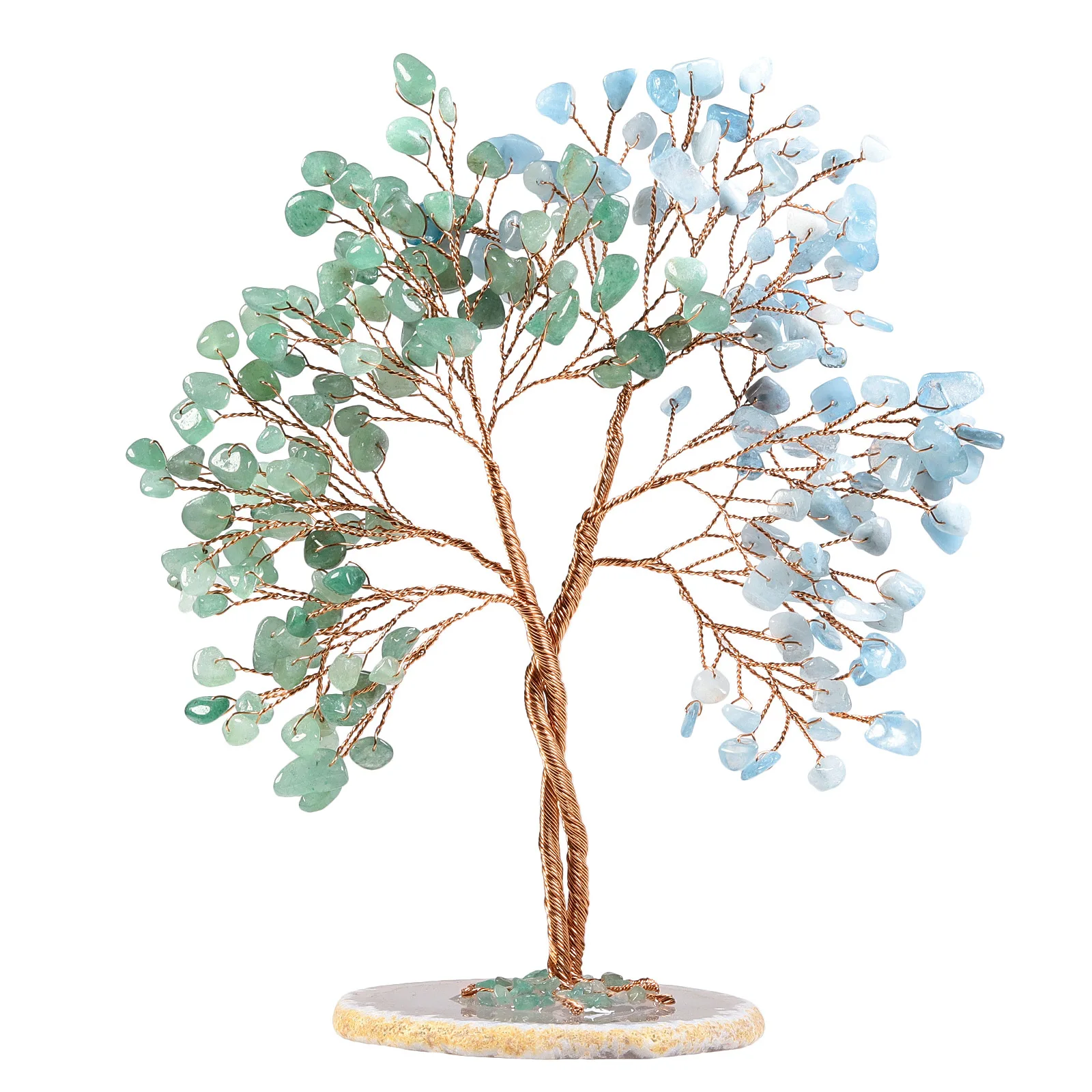 High Quality Natural Crystal 7 Chakra Crystal Tree of Life Wishing Tree Reiki Christmas Lucky Fortune Feng Shui Crystal Tree