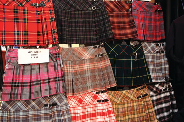 Gingham Checks Uniform fabric