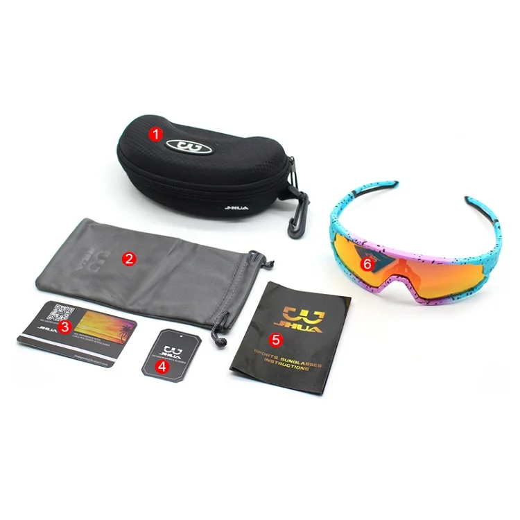 2022 Macway In Stock OEM Womens UV 400 Protection Bicycle Shade Glasses Polarized Sport Sunglasses For Bike