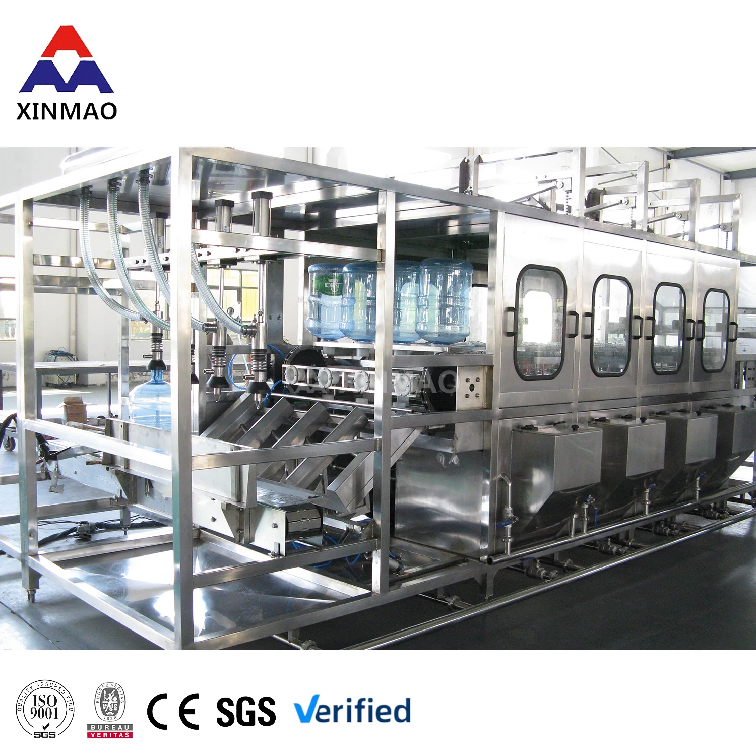 Full Set Complete Automatic 18.9 Liter Water Bottling Machine/ 5 Gallon Water Bottle Filling Machine