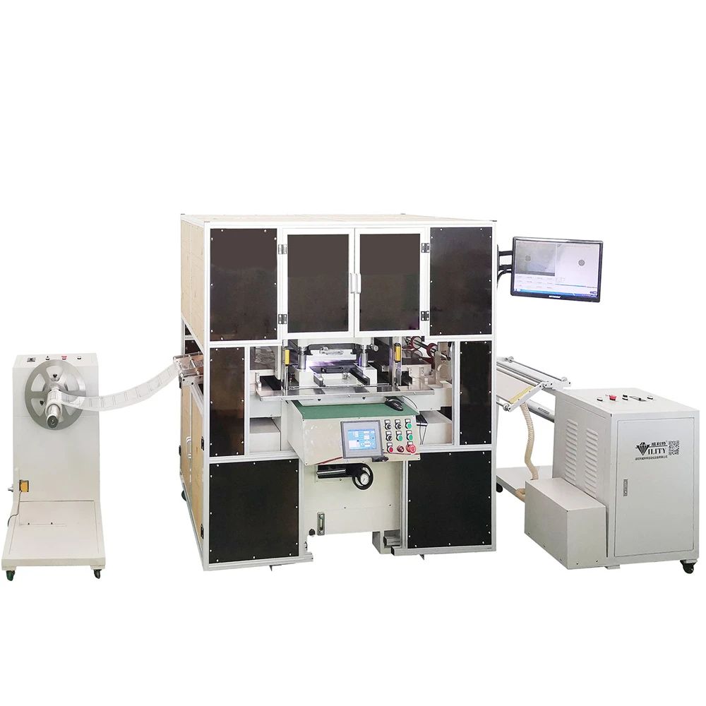 Best price flat label die cut label machine flat bed label die cutting machine creasing and die cutting machine
