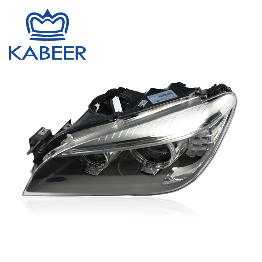 Kabeer headlight for  BMW 2009 7 series F01/F02 upgrade to 2014 F02 facelift new led angel headlights