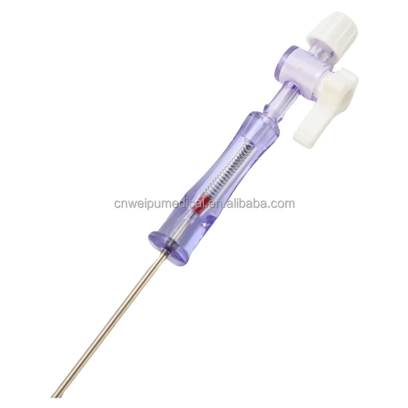 120mm insufflation needle disposable laparoscopy safety veress needle laparoscopic needle