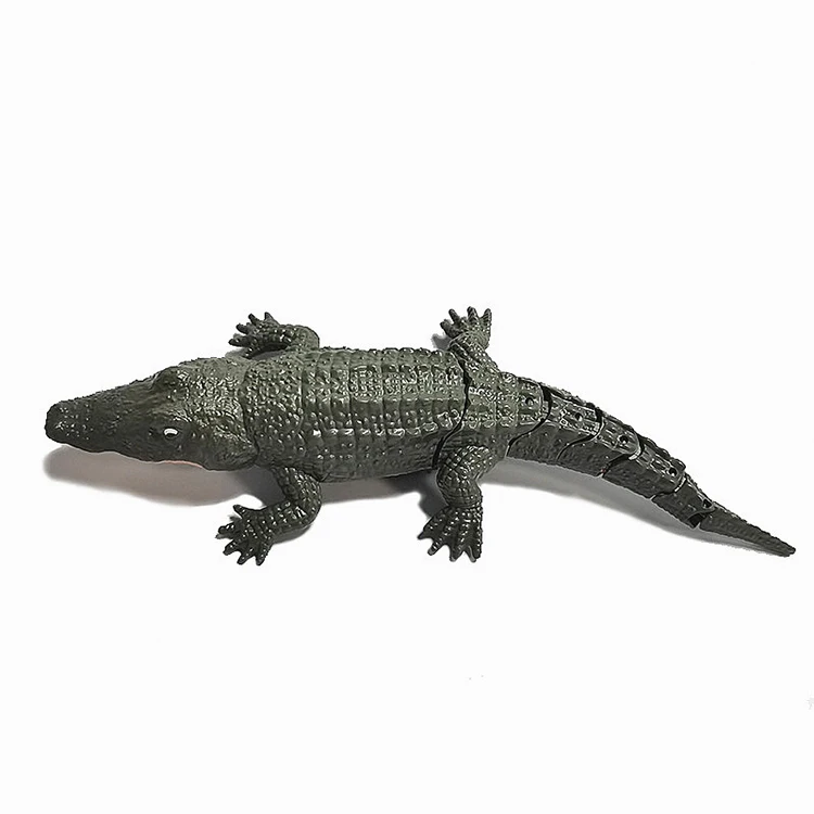 2.4G Waterproof Electric RC Tricky Alligator Boat Simulation Remote Control Crocodile Toys