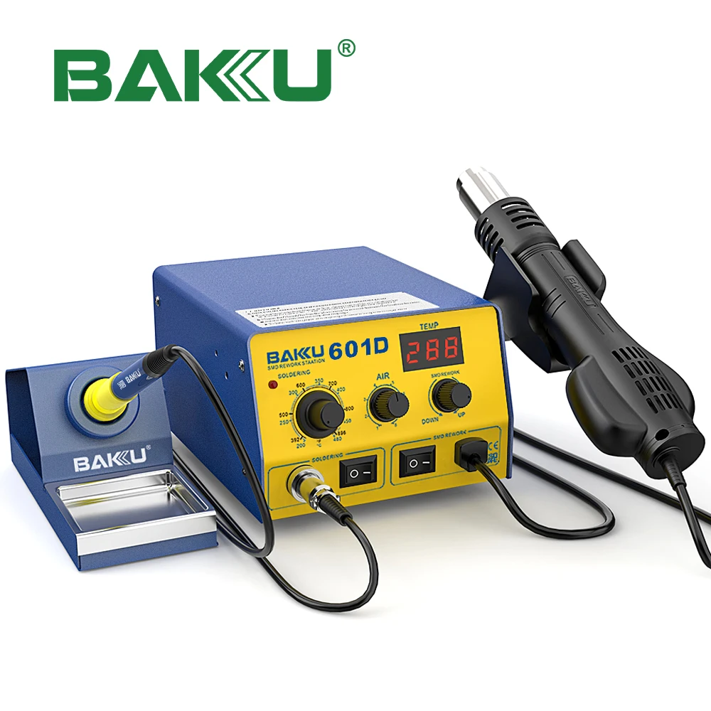 Горячая Распродажа! Инструмент для сварки BAKU 601D светодиодный цифровой дисплей estacion de Heat долговечная паяльная станция
