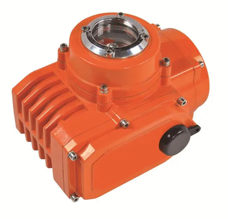 COVNA 2 inch DC 12V 24V Flange Type IP68 Waterproof Electric Actuator PVC Plastic Motorized Electric Butterfly Valve