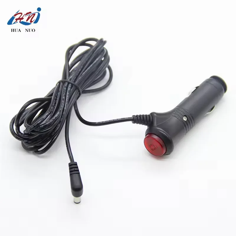 Best Price 3.5M Length Refrigerator Automotive 12V 16AWG Plug to Socket Car Cigarette Lighter Adapter Cable