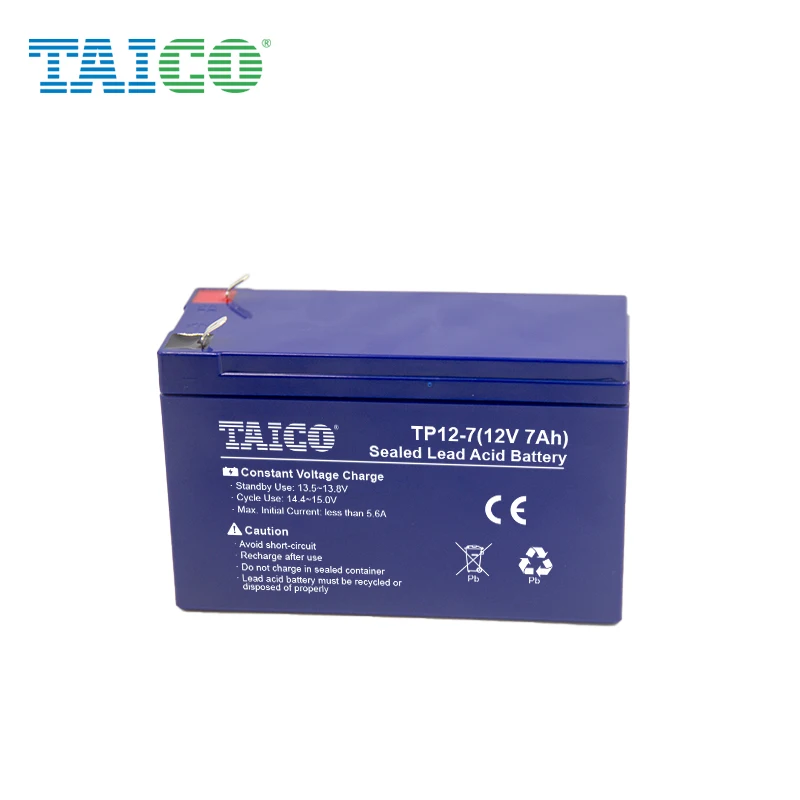  TAICO 12 v перезаряжаемая батарея 7.2ah герметичная