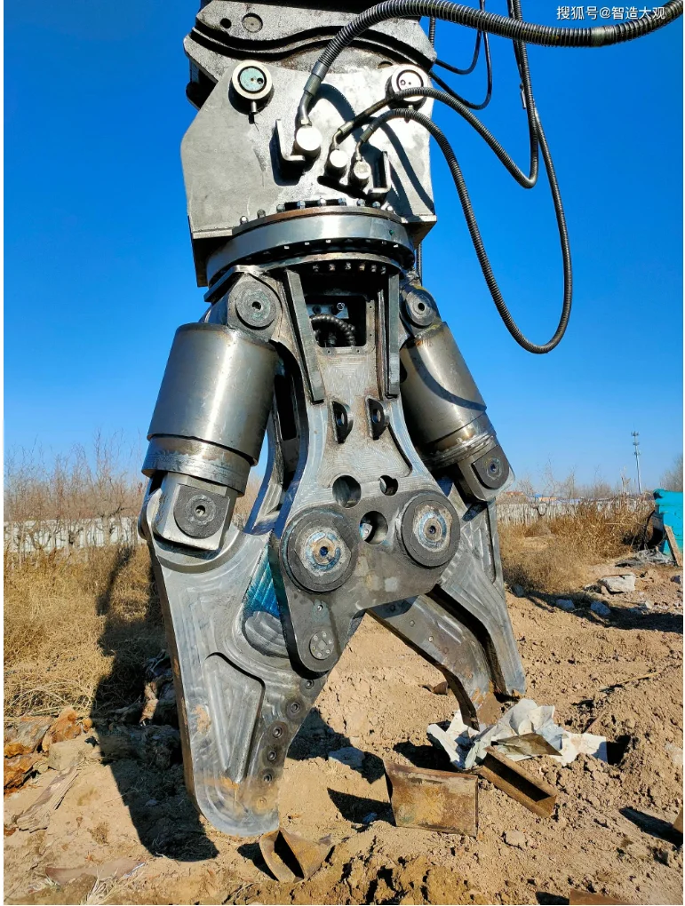 High Cutting Force Hydraulic Metal Scrap Shear for Buildings & Constructions Demolition Premium Hydraulic Breakers