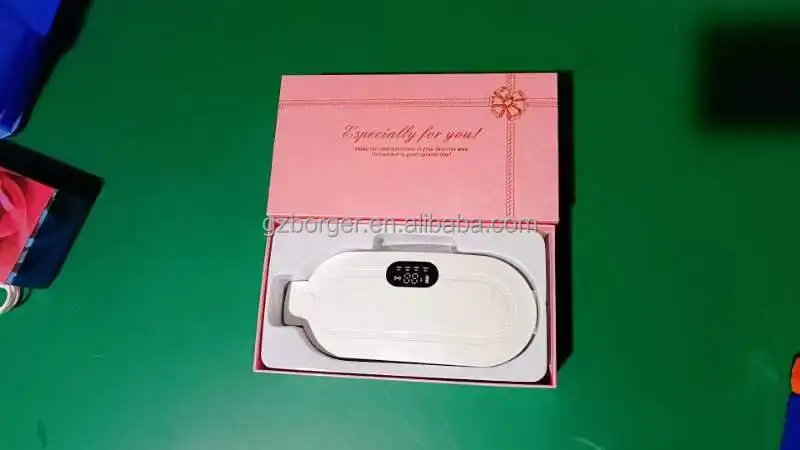 Warm Palace Belt Womens Portable Heating Pad Cramps waist Massage Menstrual Period Pain Relief Device Heating Pad