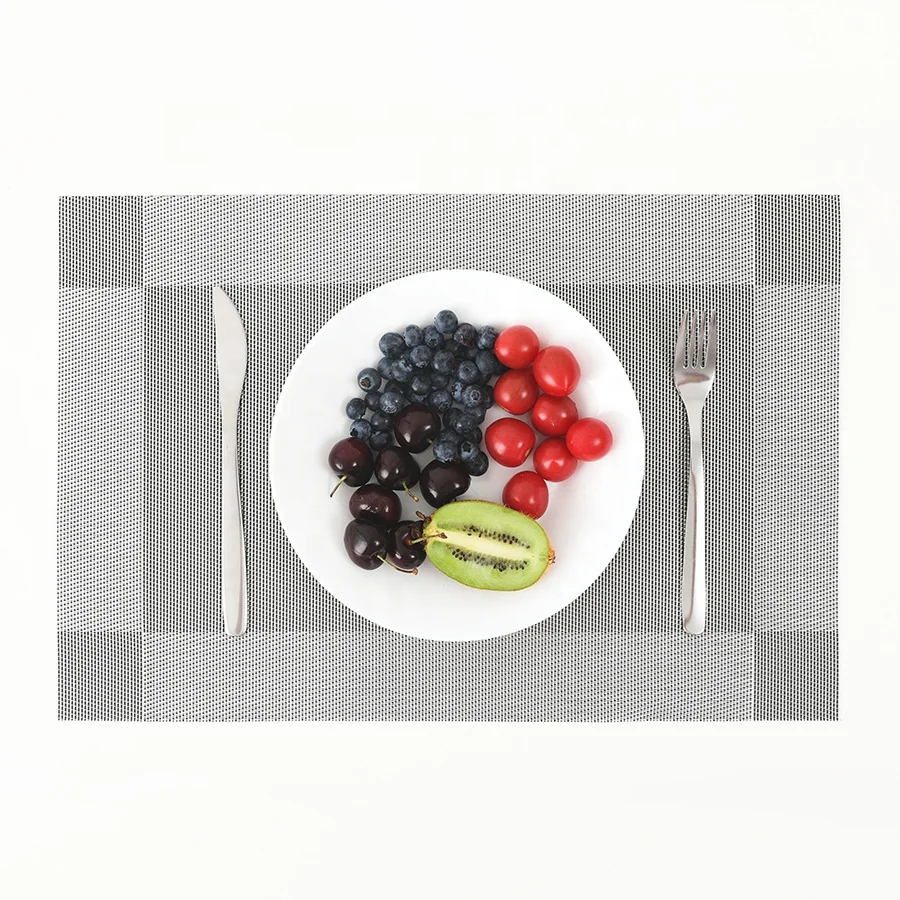 Factory Made Placemats Pvc Place Mat Waterproof Non Slip Mat