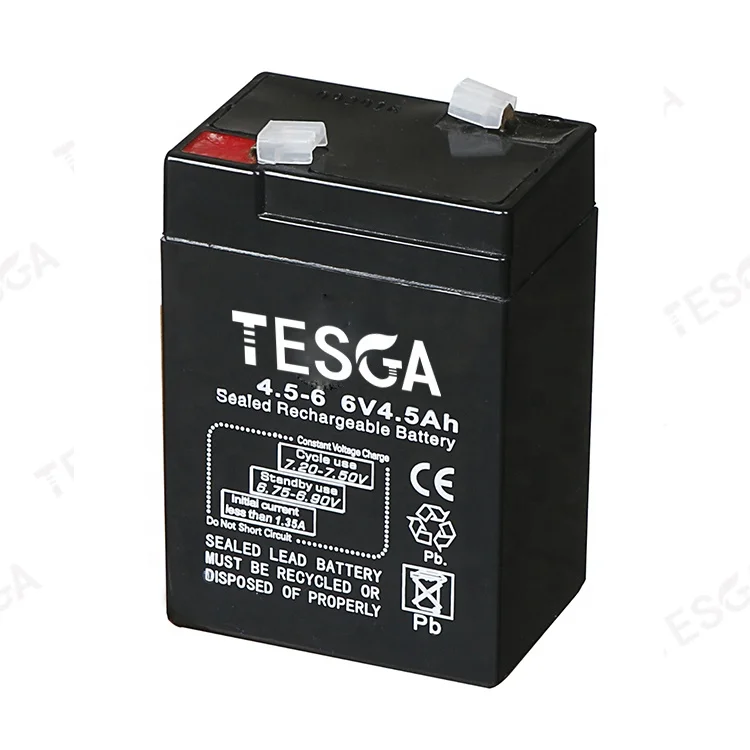 ups battery 12v  6v4.5amp batteries for ups system with ce certification for solar kits/solar led/solar light