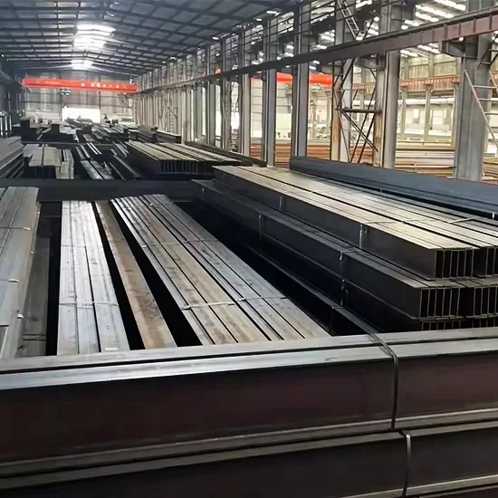 Hot Rolled H Beams JIS/ASTM Standard Carbon Steel Q235/Q345 Grades for Construction Welding Cutting Bending