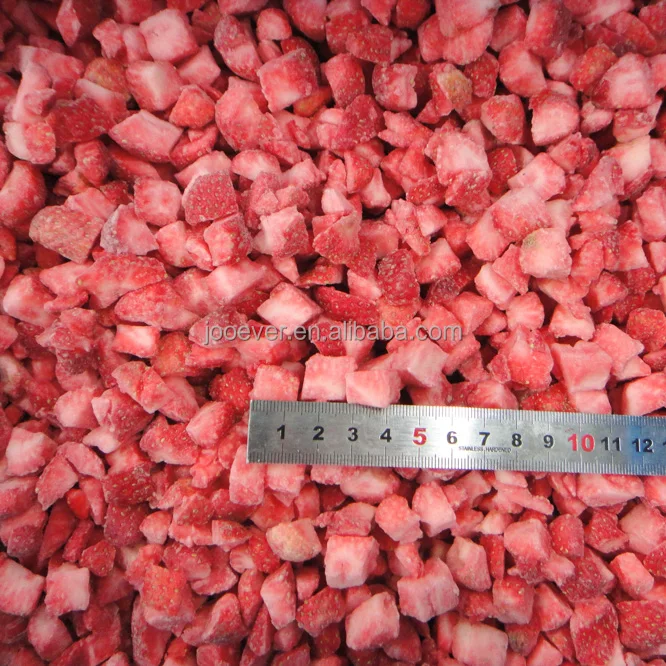 Frozen Strawberry Dice Premium Quality Frozen Fruit for Your Culinary Delights