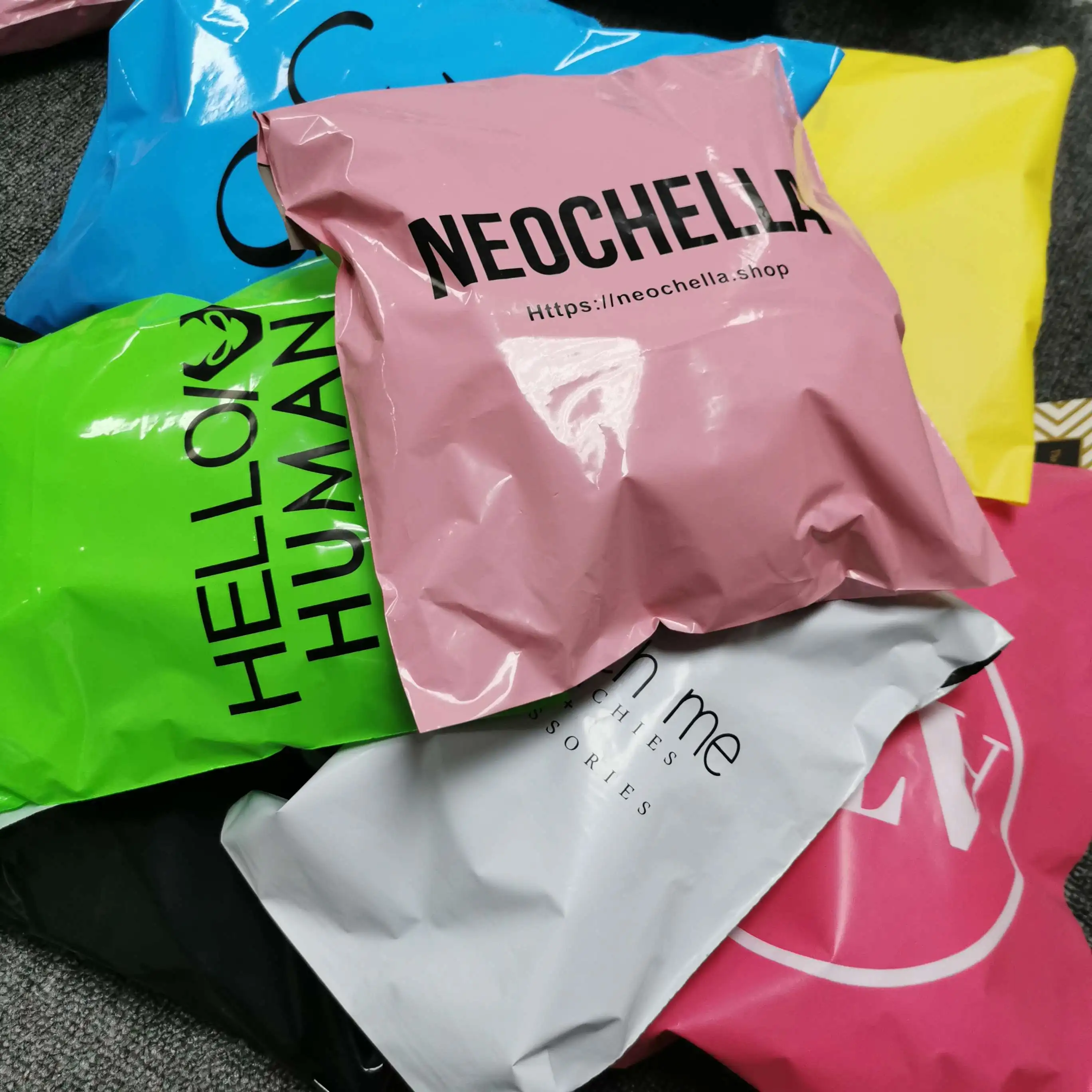 custom polly mailer bags for clothes plastic custom mailing bag with logo shipping bag