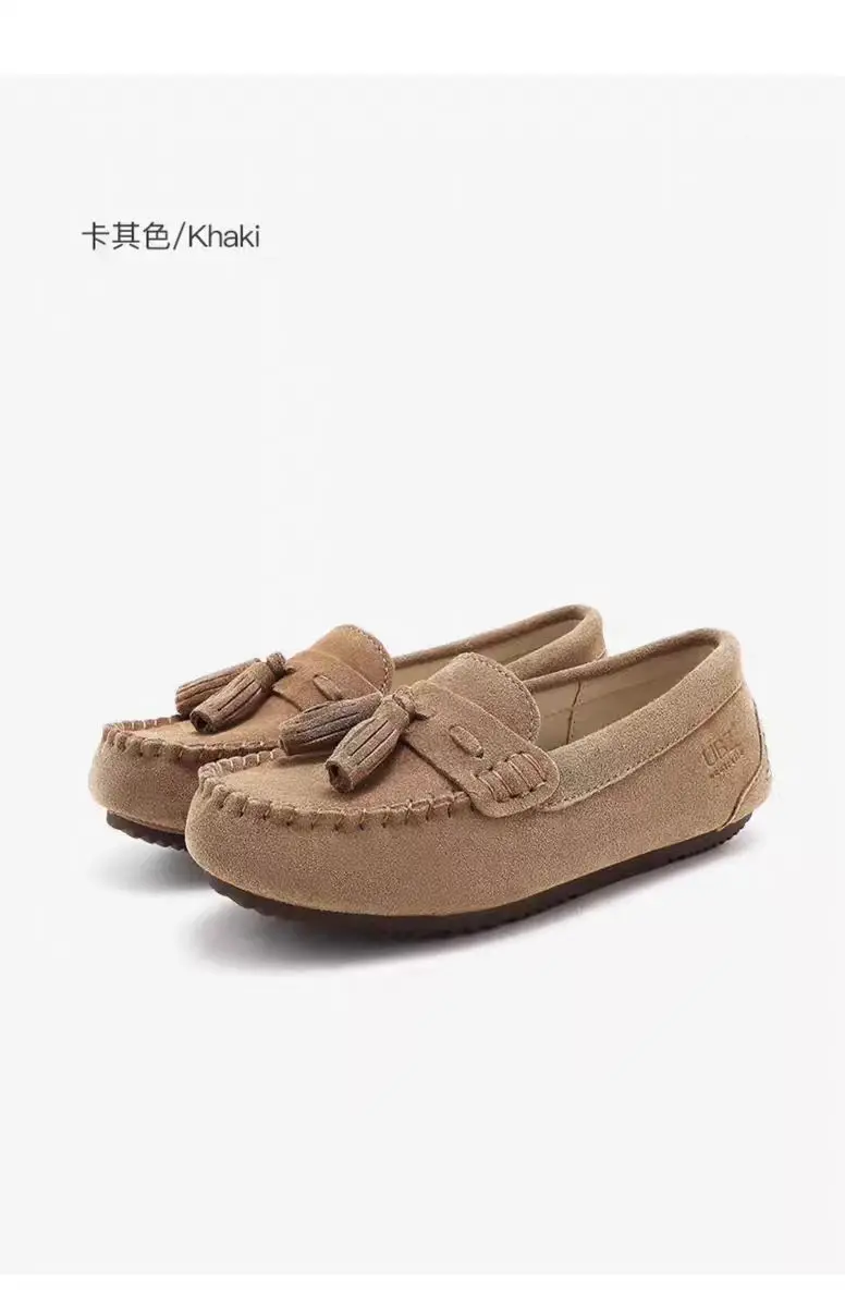 Fashion Waterproof Casual Flat Suede Leather Moccasins Loafers Shoes for Women