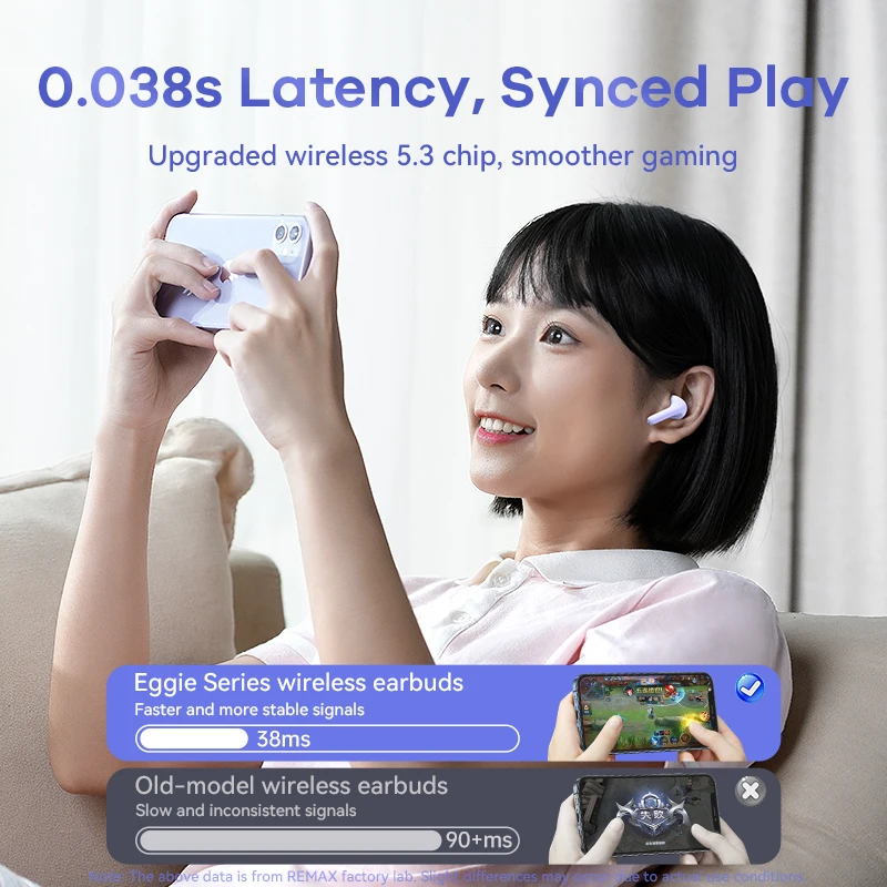 Беспроводные наушники Remax Bluetooth 5 3 Tws с низкой задержкой фабрика Shenzhen Amazons Лидер продаж 2023