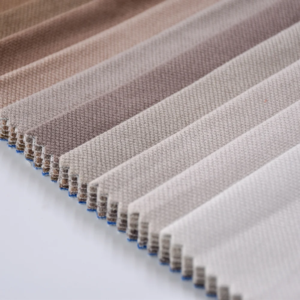 Sing-rui Multi Colors Furniture Upholstery Holland Velvet Embossed Fabrics Sofa Fabric