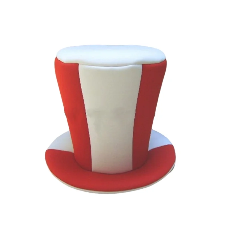 Wholesale Funny Holiday Party Hat Christmas Magician Performance Clown Tall Festival Cap