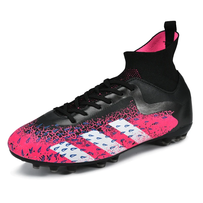 Wholesale Futebol Chuteira PU Upper Rubber Sole Predator Football Boots Football Cleats American Soccer Boots For Men