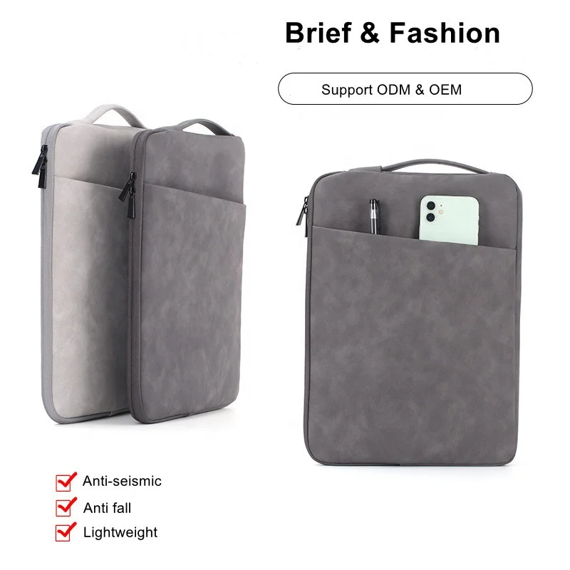 Factory wholesale waterproof Slim Portable Durable Tablet Case Sleeve Bag for iPad Bag Pouch
