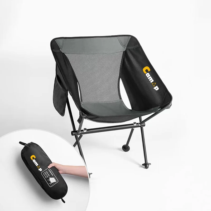 Открытый Портативный Легкий легкий Легкий Складной Алюминиевый 7075 Кемпинг луна стулья
