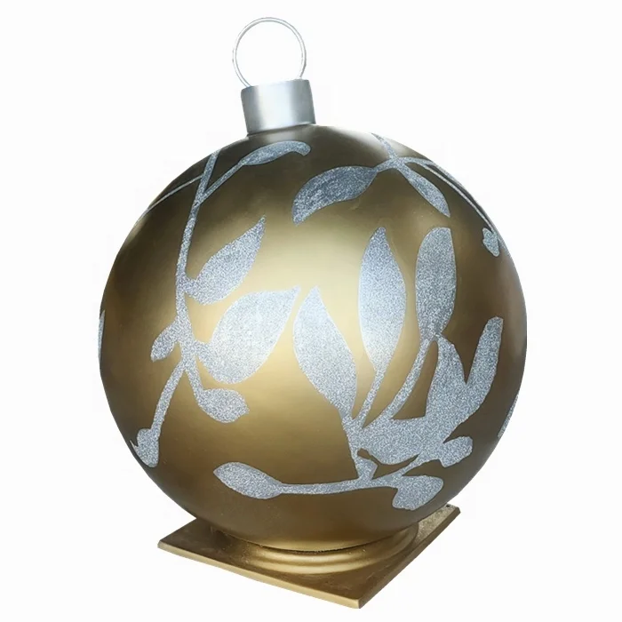 Christmas ornament large size fiberglass Christmas ball Decoration