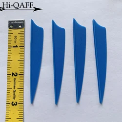 Factory Outlet Archery Arrow DIY Fletching 3Inch Shiled Archery Carbon Arrow Feather Fletching Plastic Vanes