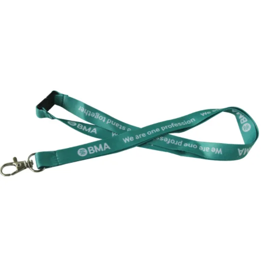 Custom Soft Plastic ID Working Name Badge PVC Card Holder With Neck Strap Polyester Lanyard