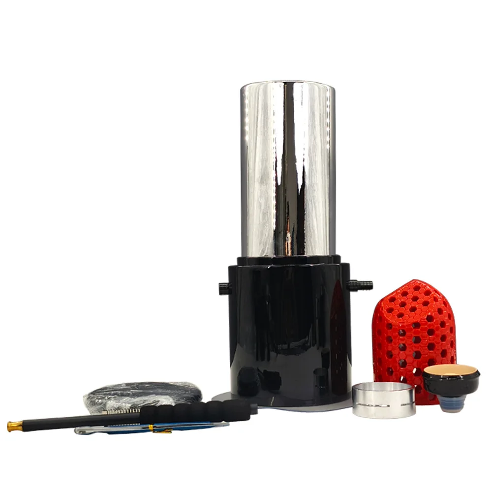 Wholesale Unique Premium Lipstick Hookah Set Rose Gold Red Hookah Shisha lipstick Complete Big Luxury Hookah