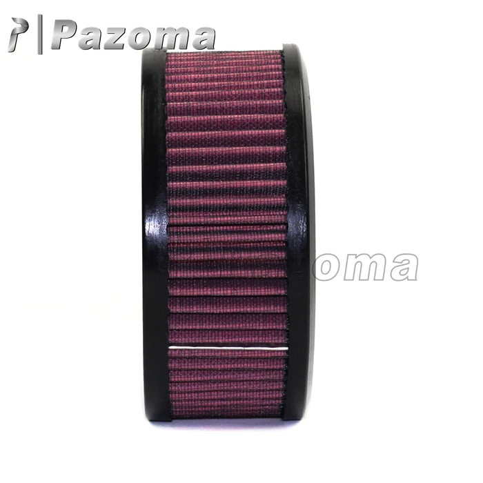 Круглый воздушный фильтр высокого потока хлопок марли мотоцикл воздухоочиститель для Harley Davidson KN E3226