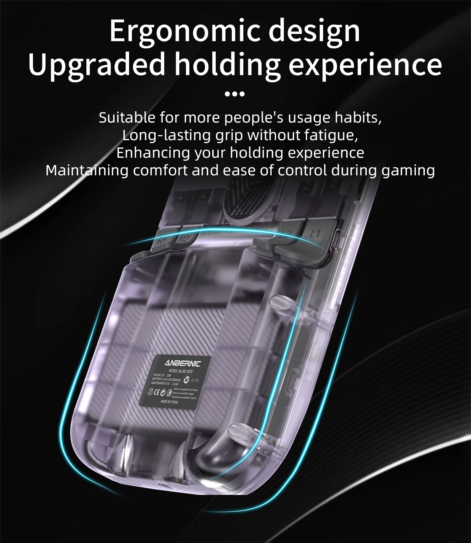 Anbernic RG405V ABS Handheld Video Game Console Emulator Player Android Support Google Play Hall Joystick