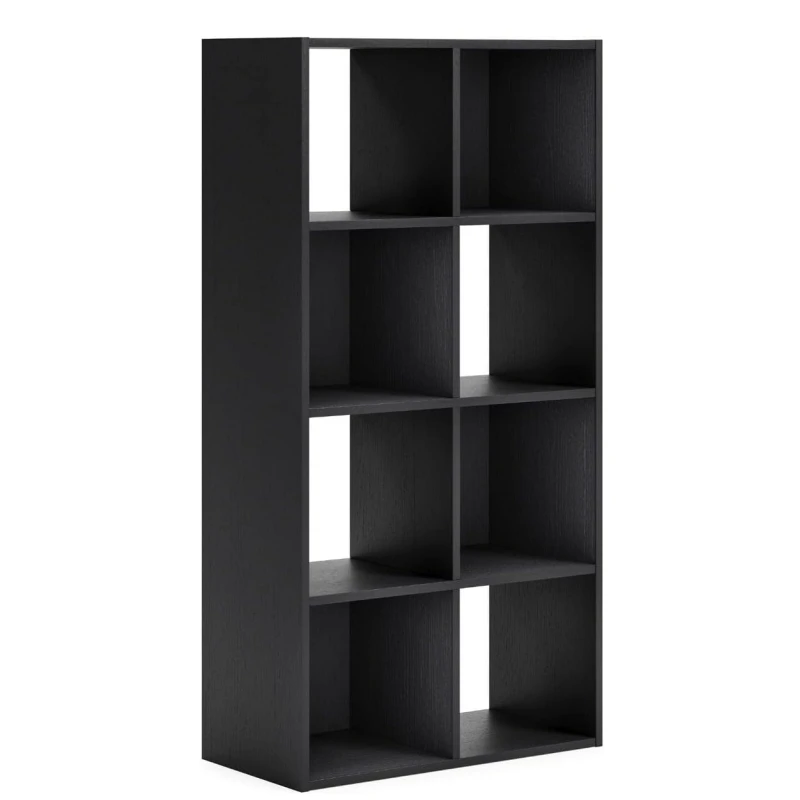 luxury 4-tier wooden black big display room divider bookshelf furniture bookcase