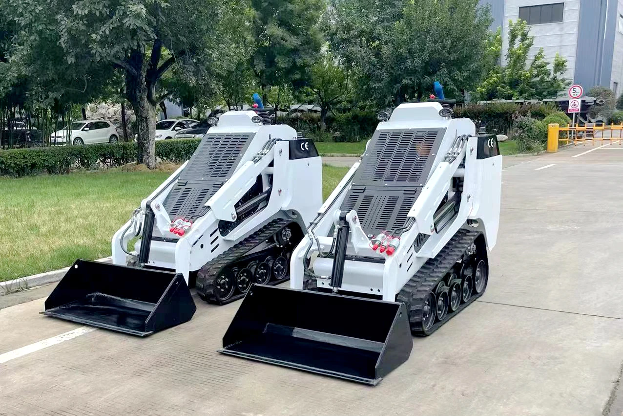 CE/EPA Certified 1.5 Ton Mini Loader MLZ400 Easy-to-Operate Front Loader Good Condition Cat Skid Steer Hot Sell Small Loader