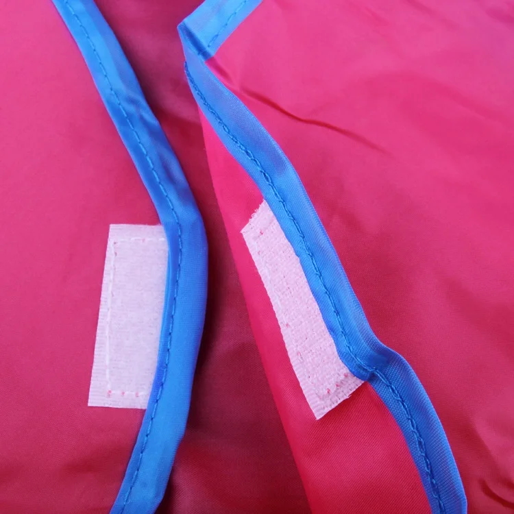 Pink Waterproof Nylon PVC Baby Bib Children Long Sleeve Apron or Children Painting Art Apron with Sleeves