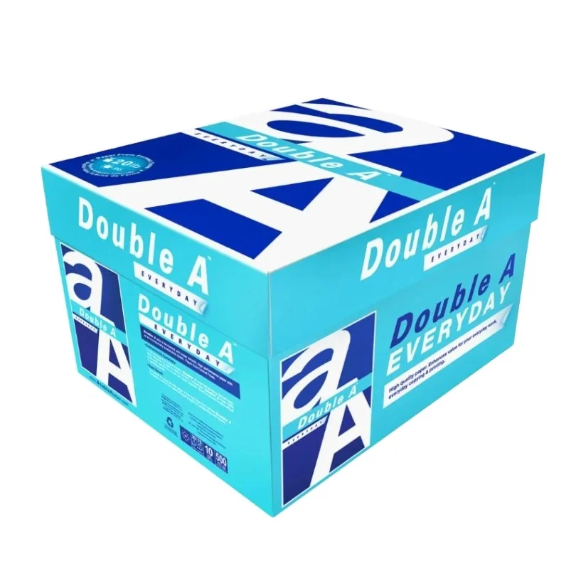 Original A4 copy paper A4 80gsm 500 sheets Double A white office printing paper double a4 paper ready to supply at low price