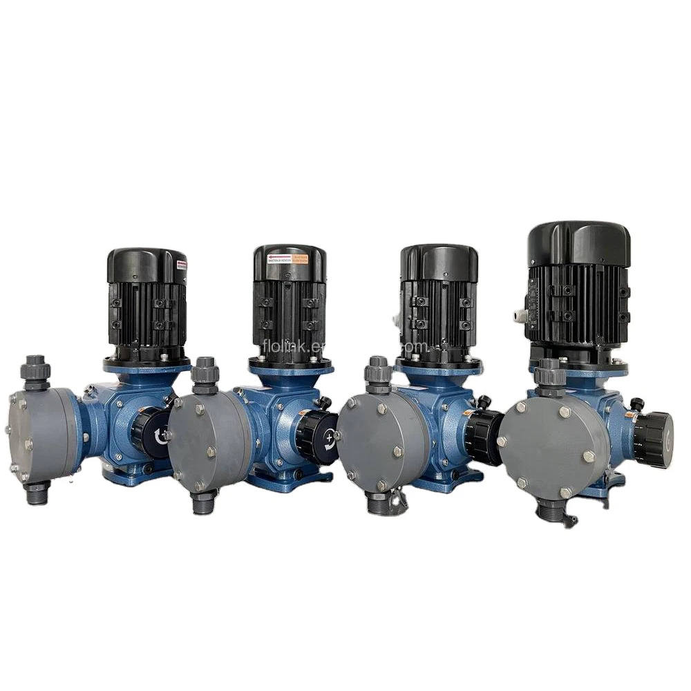 High efficiency motor driven anti-corrosion acid chemical metering pump